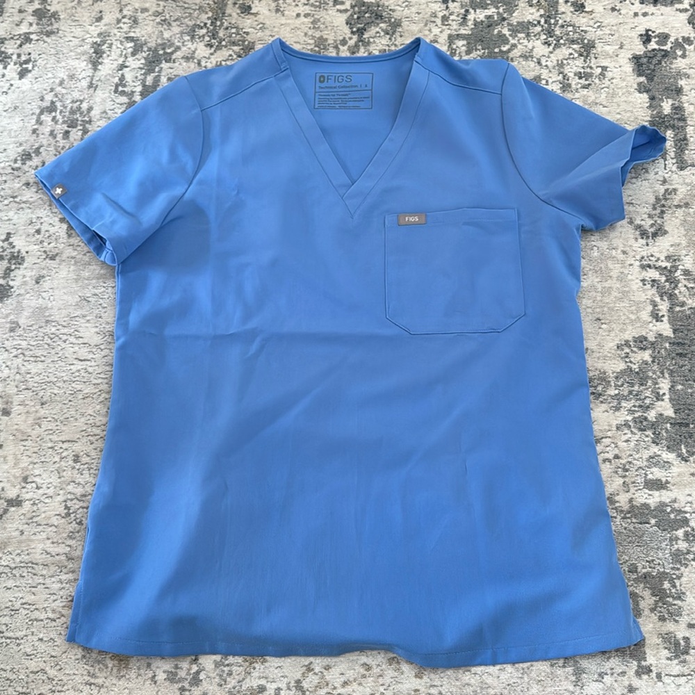Figs scrub top / small